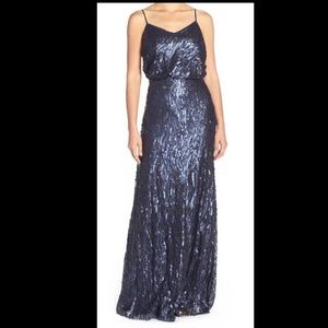 Donna Morgan Courtney Sequin Gown
